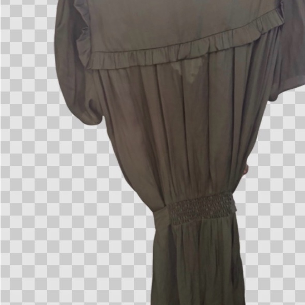 Zadig & Voltaire Dark Green Mini Dress - Picture 5 of 6